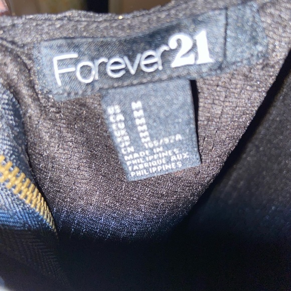 Black rib tank mini dress going out slight sparkle formal cute y2k body-con fit - Picture 4 of 11